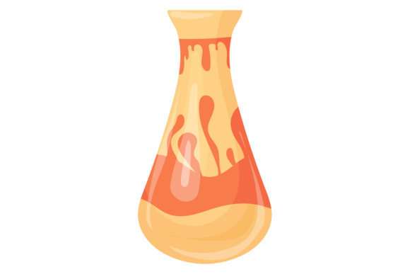 Ceramic Bottle Cartoon Icon for Graphics and Illustrations