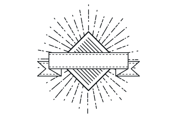 Classic Retro Label Graphic for Timeless Branding