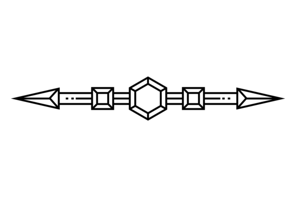 Decorative Geometric Header Vintage Div