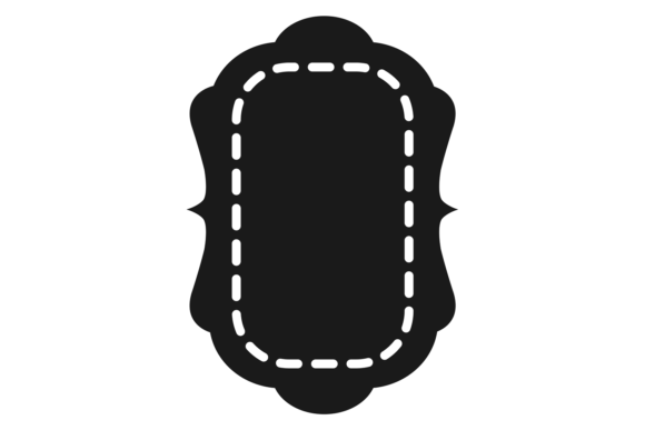 Decorative Label Template Graphics for Branding and Marketing