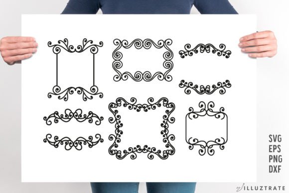Decorative Monogram SVG Cut Files