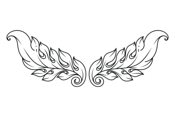 Decorative Victorian Divider Graphics for Etsy and Print-on-Demand