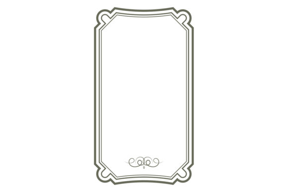 Decorative Vignette Template Graphics for Branding