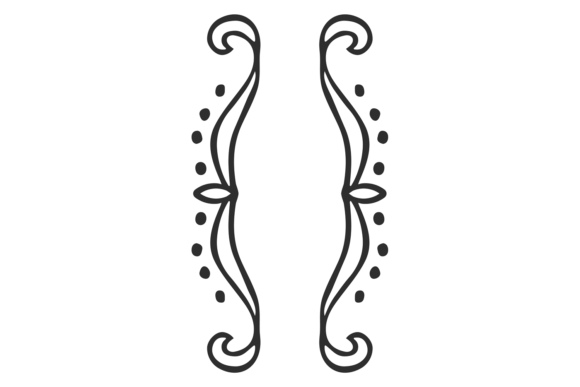 Doodle Braces Graphic Element