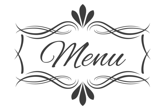 Elegant Menu Header for Local Branding