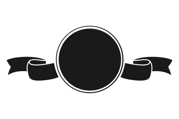Empty Badge for Branding and Marketing