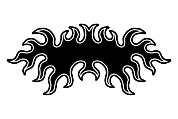 Flame Car Decal: A Graphic Asset for Bold Branding