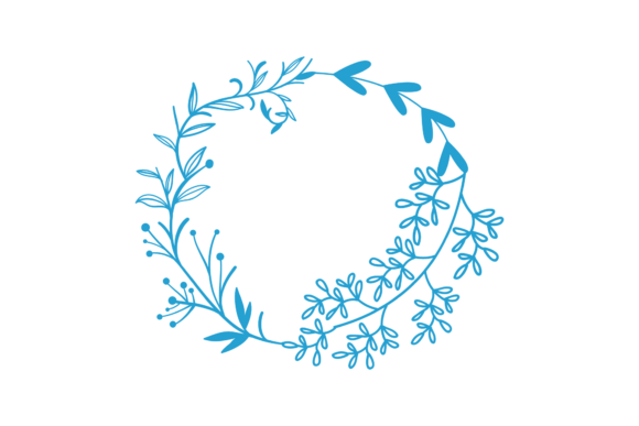 Isolated Decorative Frame for Crafters and Designers