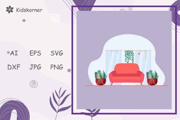 Living Room Decorative Interior Graphics