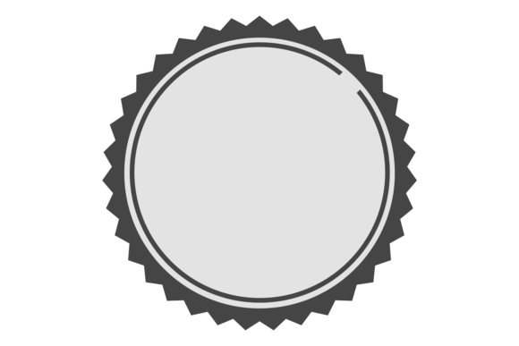 Quality Badge Blank Template for Crafting