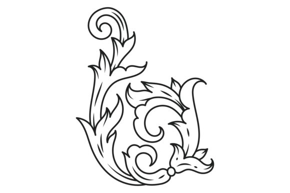 Vintage Filigree Graphics for Digital Sellers